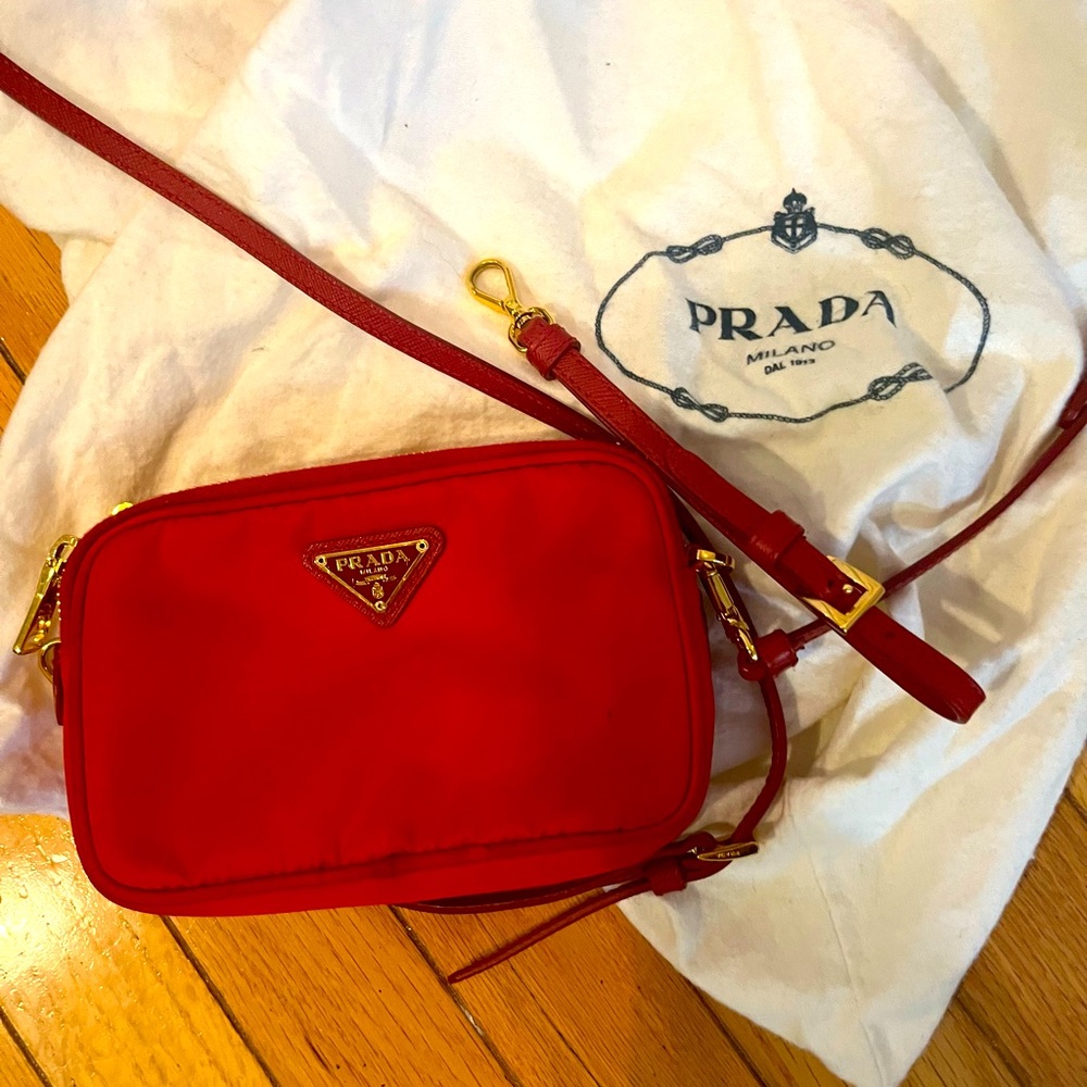 Authentic  Prada clutch